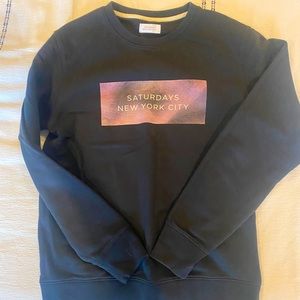 Saturdays New York Sweatshirt in Navy- Size M